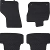 vidaXL Autobodemmat 4 pcs Zwart geschikt voor VW GOLF VIII MHEV 2020-