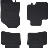 vidaXL Autobodemmat 4 pcs Zwart geschikt voor Hyundai i20 2020- Rubber