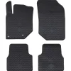vidaXL Autobodemmat 4 pcs Zwart Geschikt voor C4 2021- Rubber