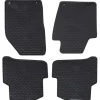 vidaXL Autobodemmat 4 pcs Zwart geschikt voor FABIA III 2014-2022