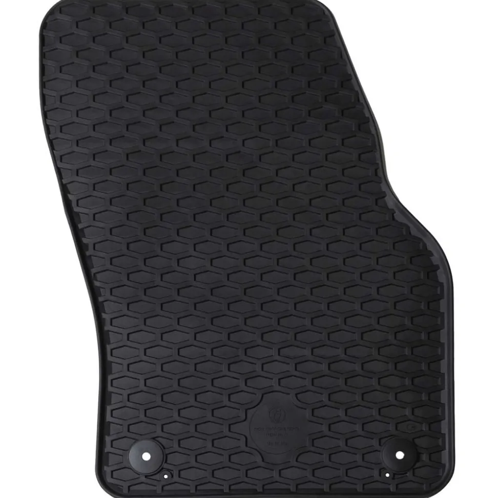 vidaXL Autobodemmat 4 pcs Zwart Geschikt voor Audi Q3 2019-2025 Rubber