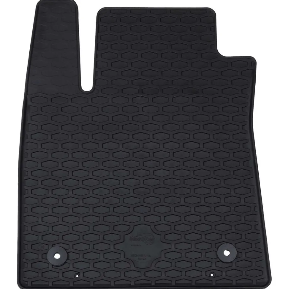 vidaXL Autobodemmat 4 pcs Zwart Geschikt voor Renault MEGANE 2016-