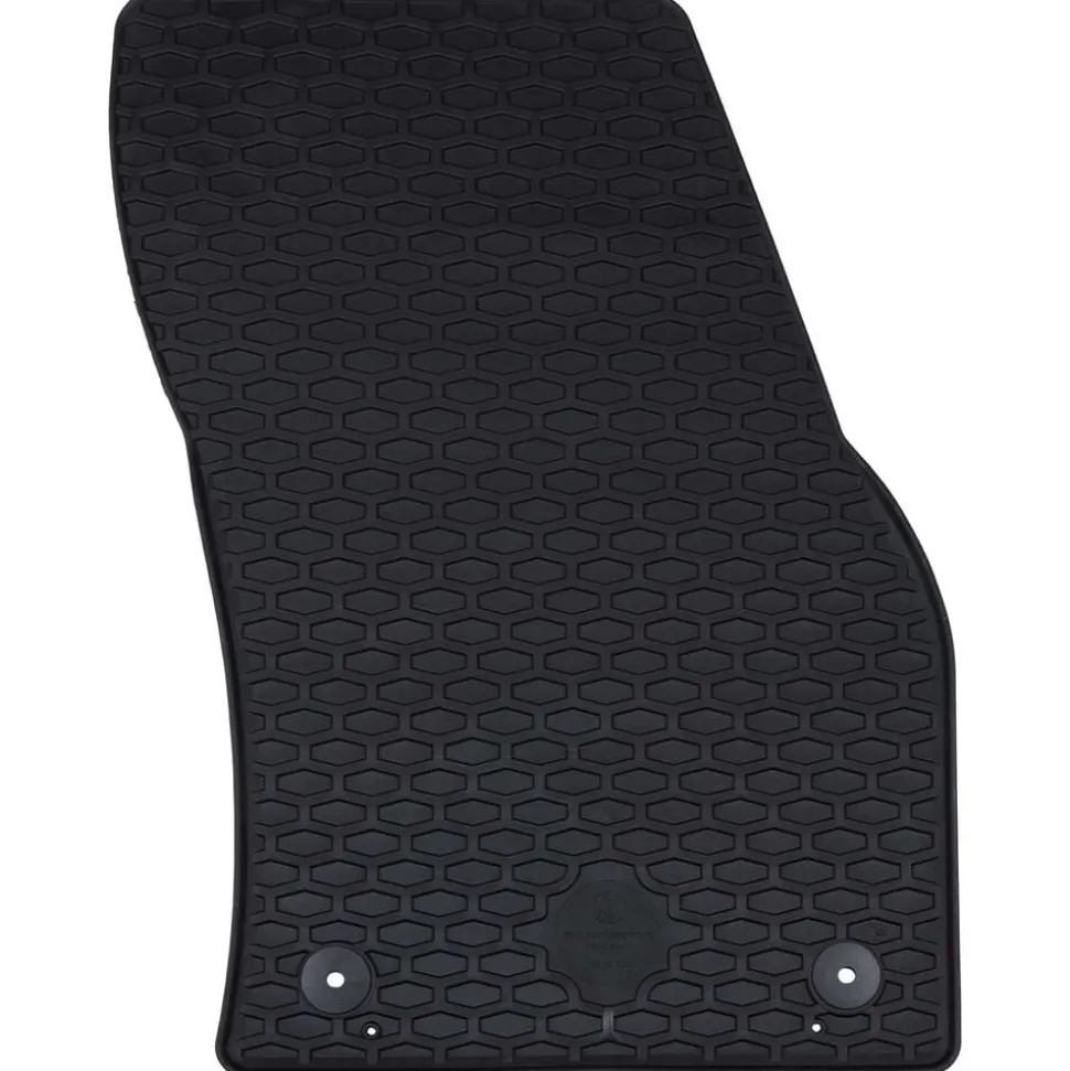 vidaXL Autobodemmat 4 pcs Zwart Geschikt voor VW CADDY 2020- Rubber