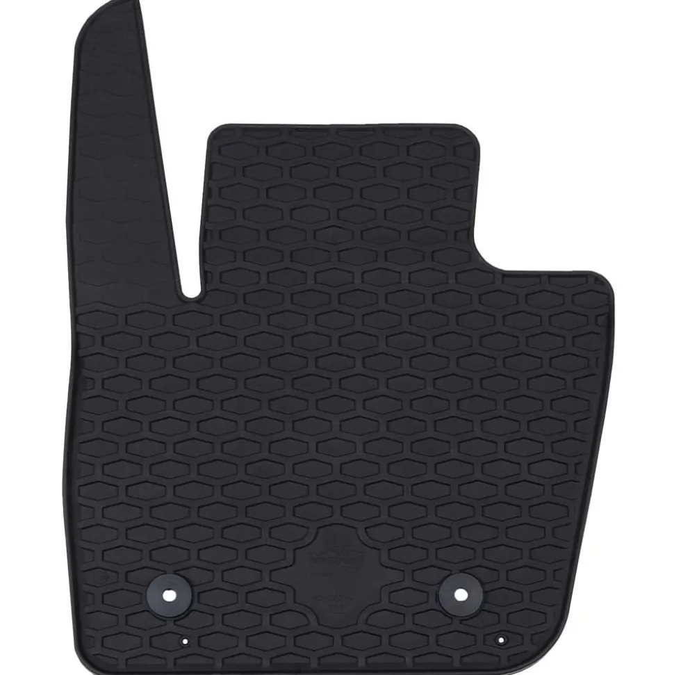 vidaXL Autobodemmat 4 pcs Zwart geschikt voor Ford MONDEO 2014- Rubber