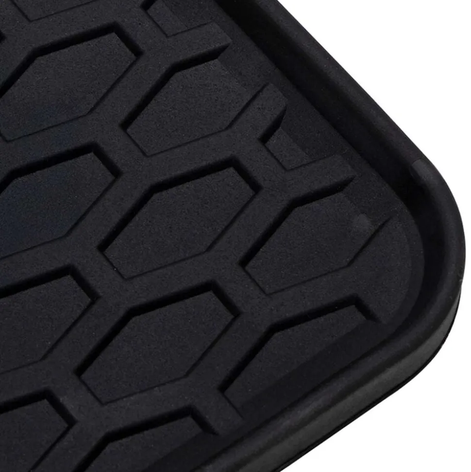 vidaXL Autobodemmat Zwart Geschikt voor VW T5 2010-2015 Rubber