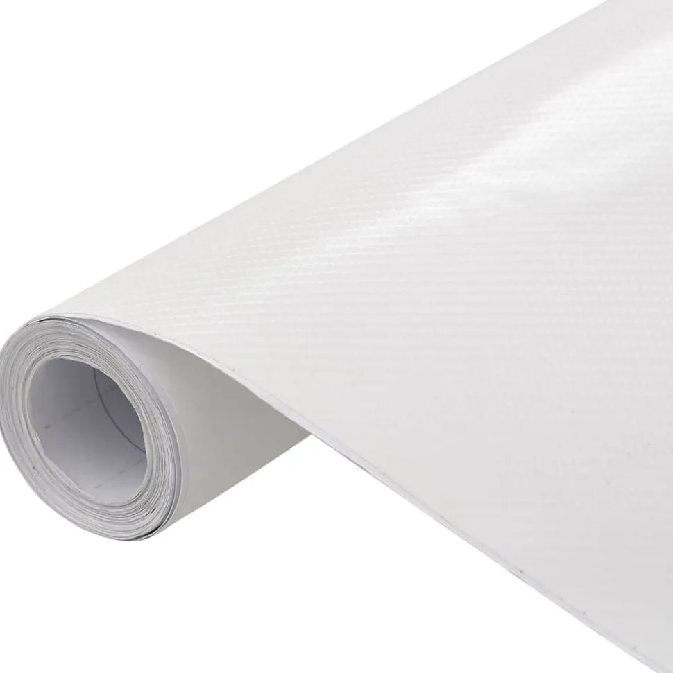 vidaXL Autofolie 4D 100x150 cm wit