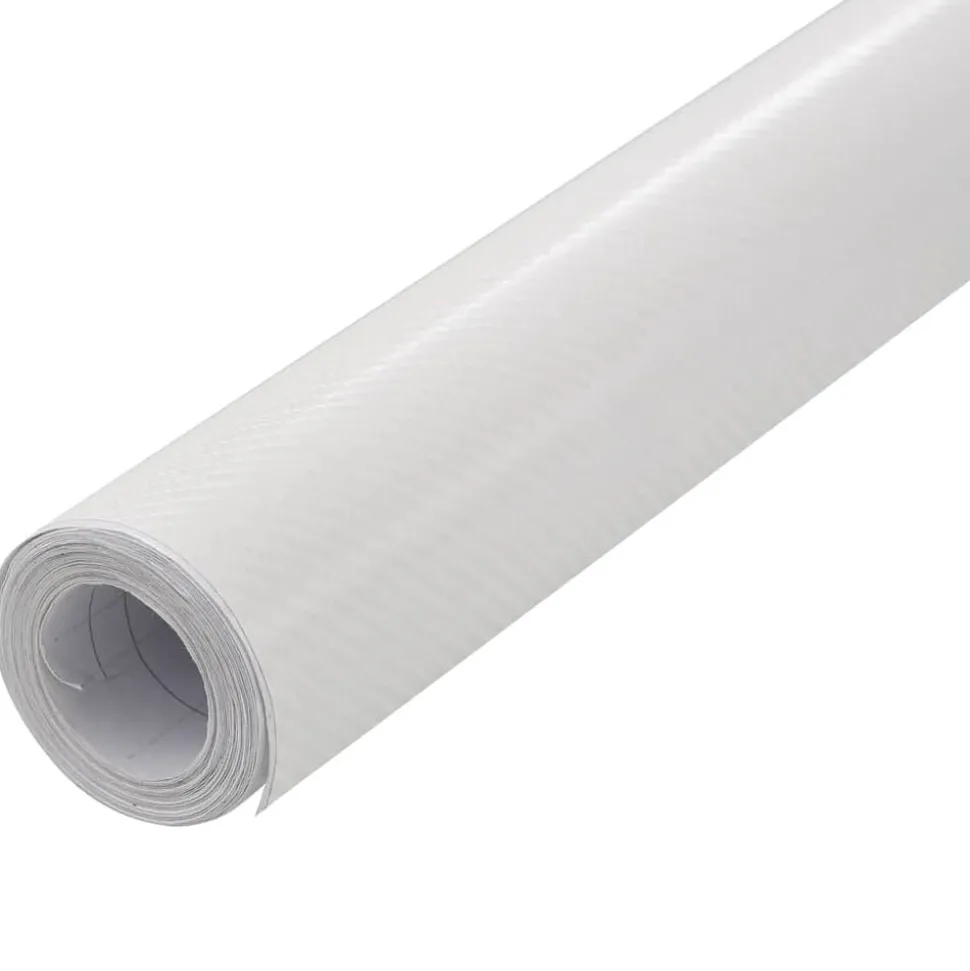 vidaXL Autofolie 4D 100x150 cm wit