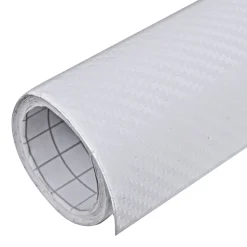 vidaXL Autofolie 3D 100x150 cm wit