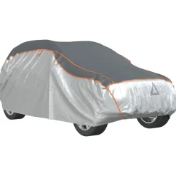 vidaXL Autohoes voor SUV hagelbescherming M zilverkleurig en grijs