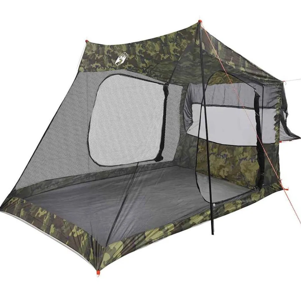 vidaXL Autotent 2-persoons camouflage waterdicht