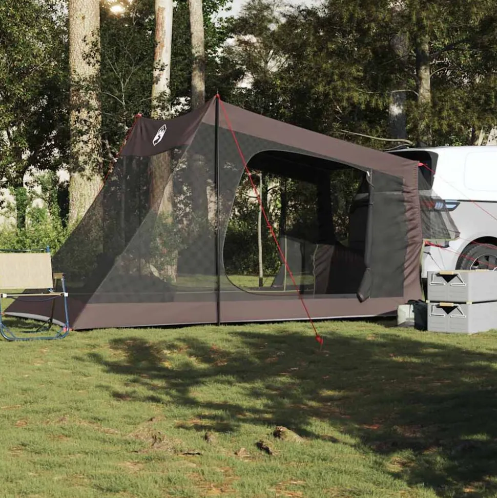 vidaXL Autotent 2-persoons waterdicht bruin