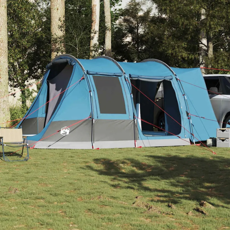 vidaXL Autotent 2-persoons waterdicht blauw