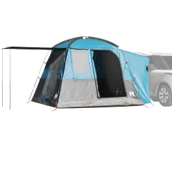vidaXL Autotent 4-persoons waterdicht blauw
