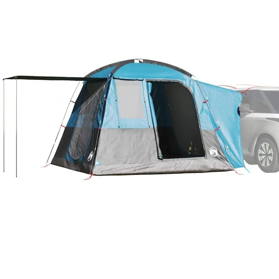 vidaXL Autotent 4-persoons waterdicht blauw