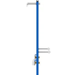 vidaXL Badkamer muursteun Blauw 50 x 3 x 112 cm