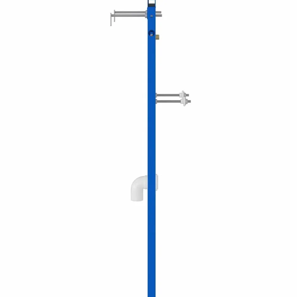 vidaXL Badkamer muursteun Blauw 50 x 3 x 112 cm