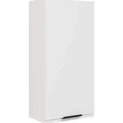 vidaXL Badkamerkast wandgemonteerd 32x20x67 cm wit