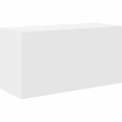 vidaXL Badkamerwandkast 60x25x30 cm bewerkt hout wit