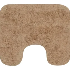 vidaXL Badmattenset stof beige 2-delig