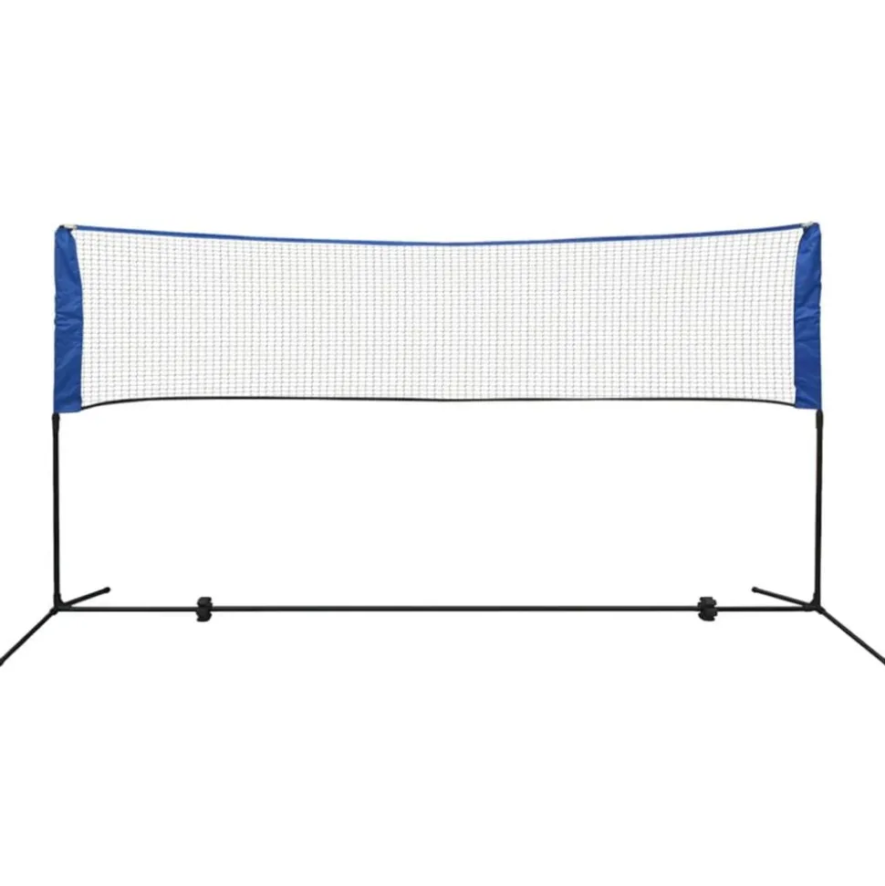 vidaXL Badminton net met shuttles 300x155 cm