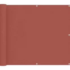 vidaXL Balkon Scherm Terracotta 100 x 600 cm Oxford Stof
