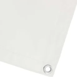 vidaXL Balkon Scherm Wit 100 x 500 cm Oxford Stof
