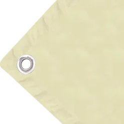 vidaXL Balkonscherm Oxford textiel 75x400 cm crème