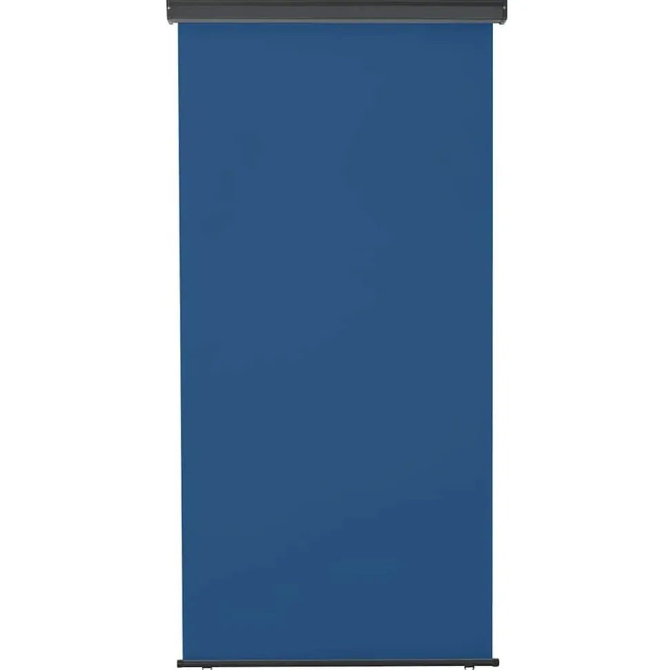 vidaXL Balkonscherm 125x250 cm blauw