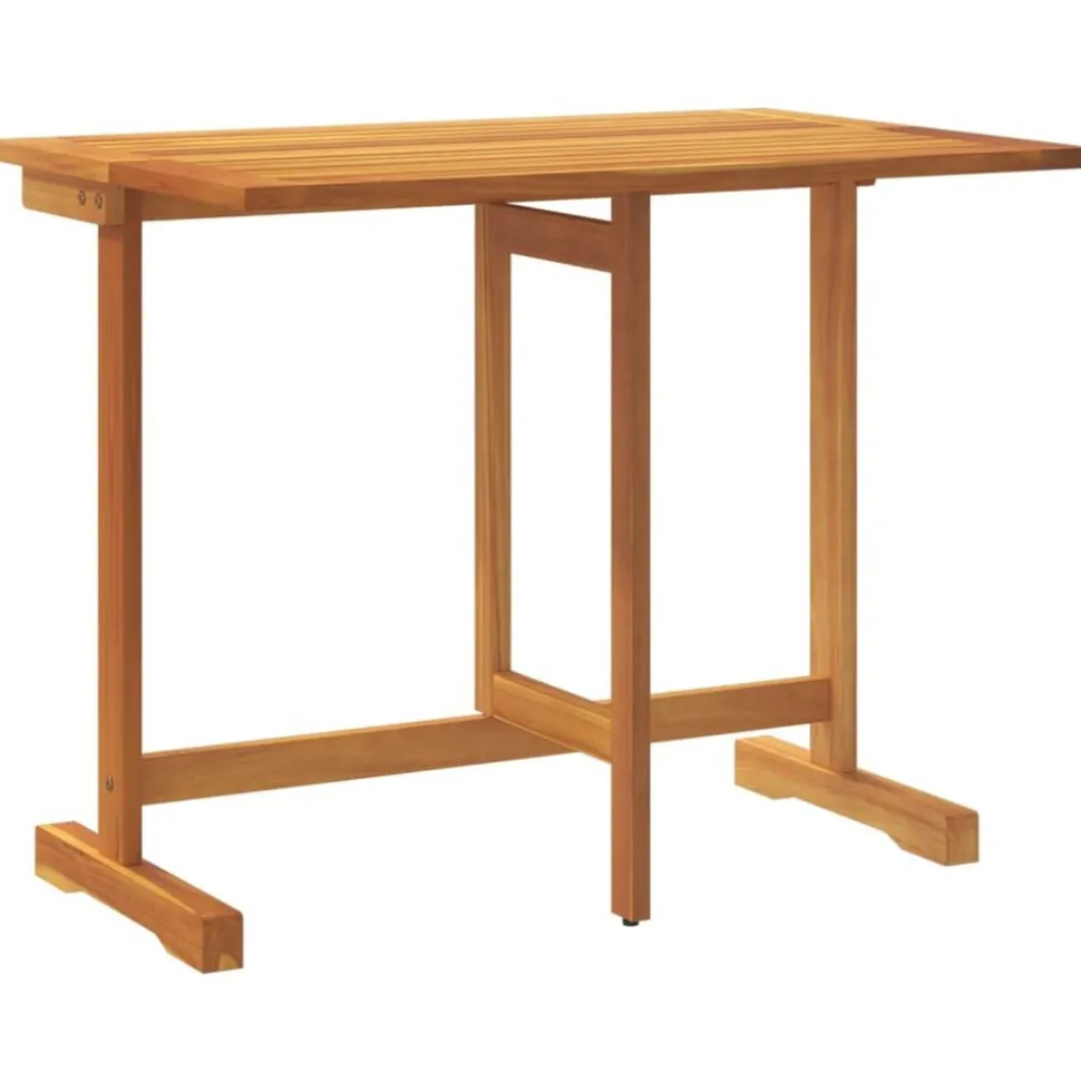 vidaXL Balkontafel inklapbaar 90x60x72 cm massief acaciahout
