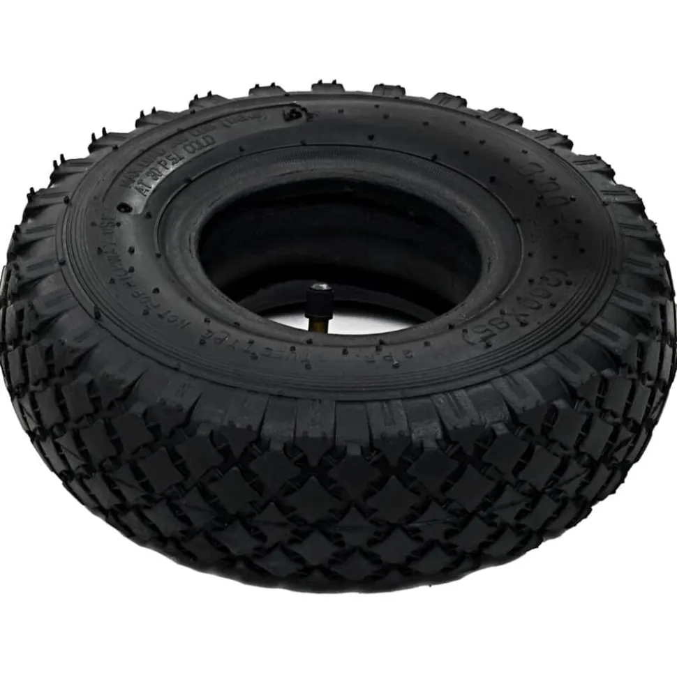 vidaXL Banden/binnenbanden voor steekwagens 3,00-4 260x85 rubber 2 st