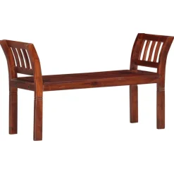vidaXL Bank 111 cm massief acaciahout