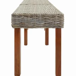 vidaXL Bank Naturel 160 x 35 x 45 cm Massief Mango Hout