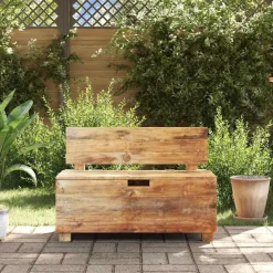 vidaXL Bank 86x40x60 cm massief mahoniehout