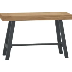 vidaXL Bankje 80 cm massief teakhout