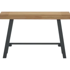 vidaXL Bankje 80 cm massief teakhout