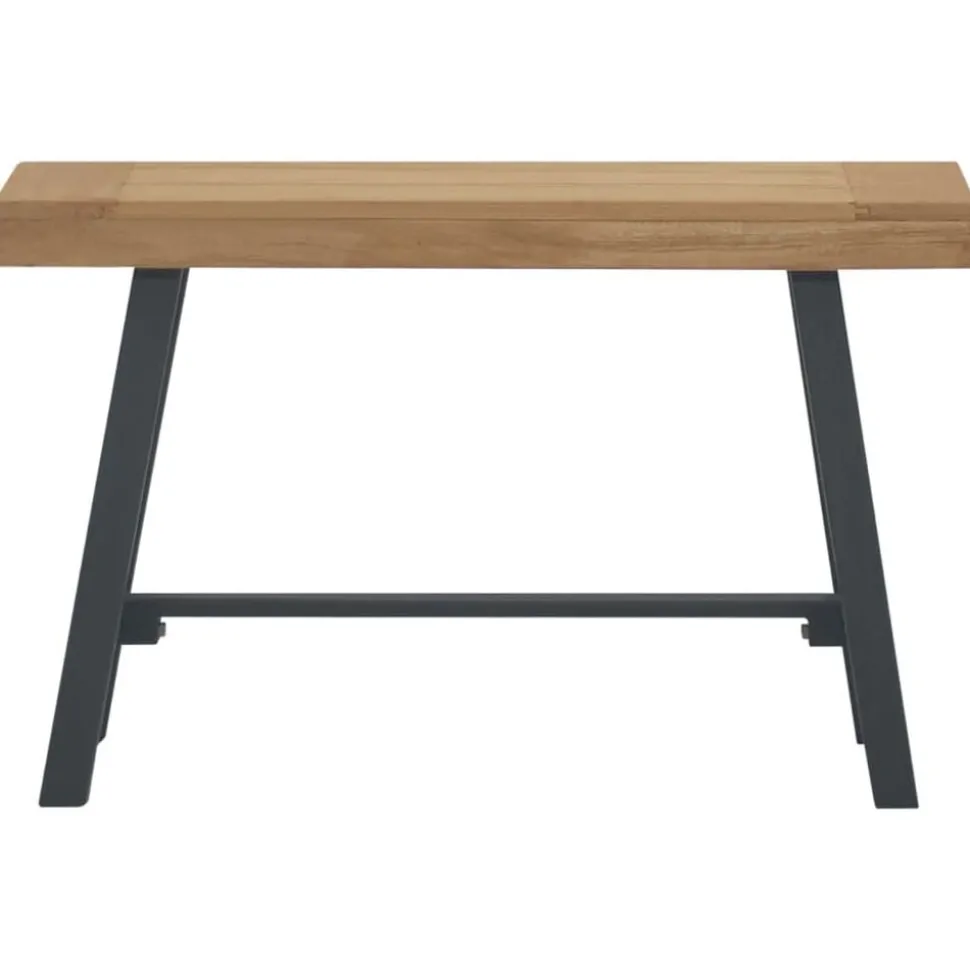 vidaXL Bankje 80 cm massief teakhout