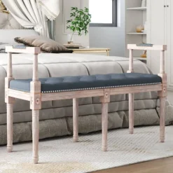 vidaXL Bankje 110x40x70 cm fluweel donkergrijs