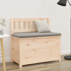 vidaXL Bankje 80x41x77 cm massief grenenhout