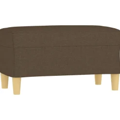 vidaXL Bankje 70x35x41 cm stof bruin