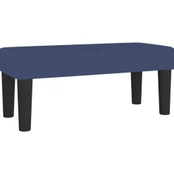 vidaXL Bankje 70x30x30 cm stof blauw