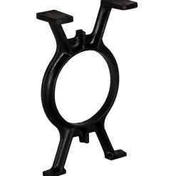 vidaXL Bankpoten 2 st O-frame gietijzer