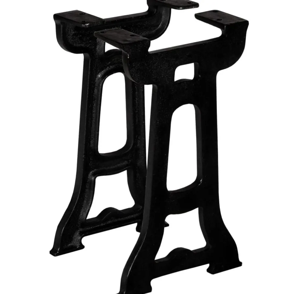 vidaXL Bankpoten 2 st Y-frame gietijzer