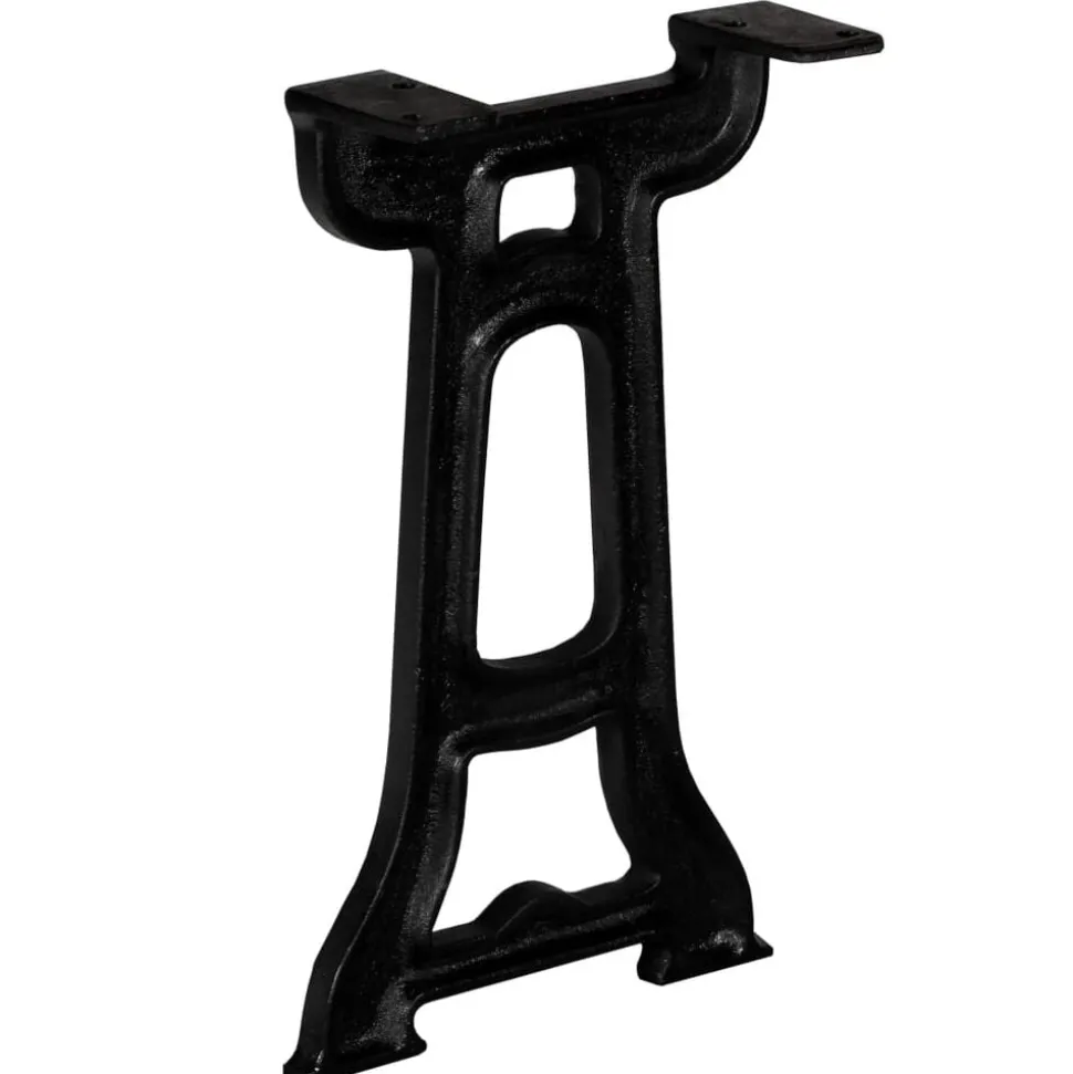 vidaXL Bankpoten 2 st Y-frame gietijzer