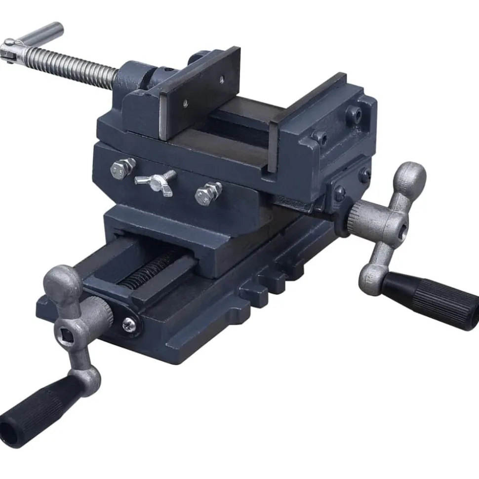 vidaXL Bankschroef handmatig 70 mm