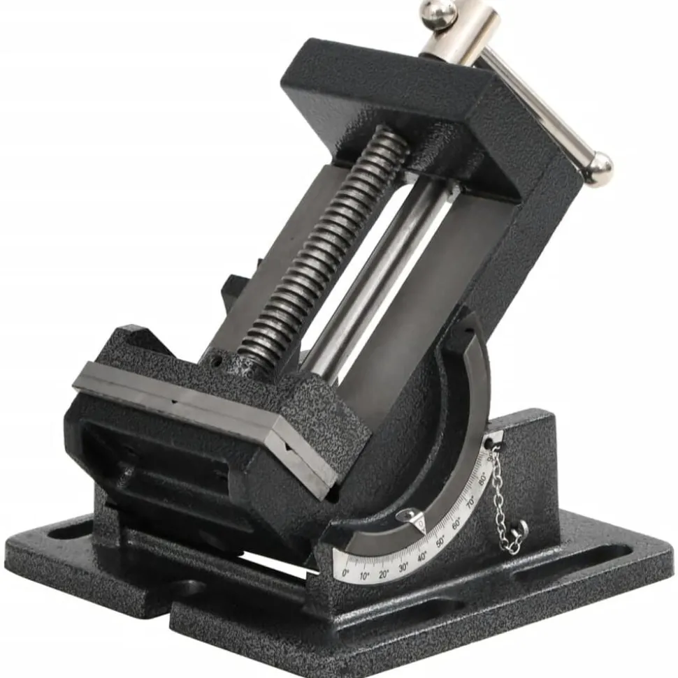 vidaXL Bankschroef kantelbaar handmatig 110 mm