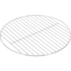vidaXL Barbecuerooster rond Ø34,5 cm 304 roestvrij staal