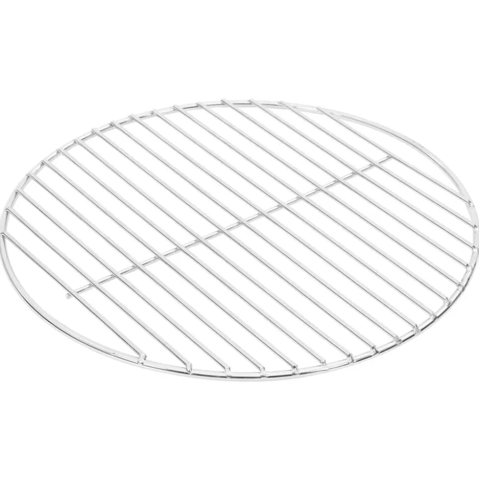 vidaXL Barbecuerooster rond Ø34,5 cm 304 roestvrij staal