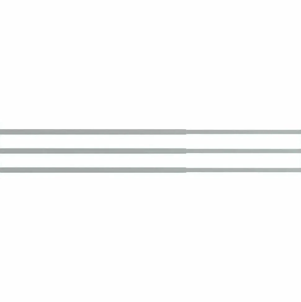 vidaXL Barrièrestangen verstelbaar 3 st 710-1200 mm