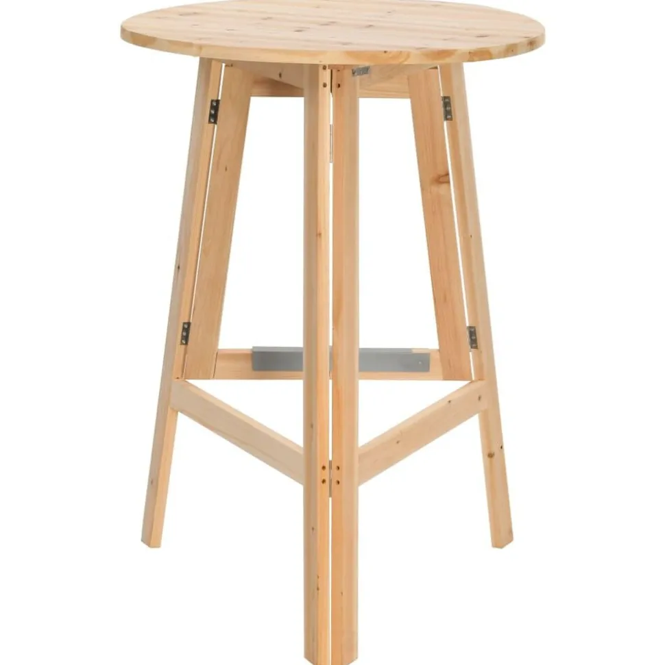 vidaXL Bartafel inklapbaar 78 cm vurenhout