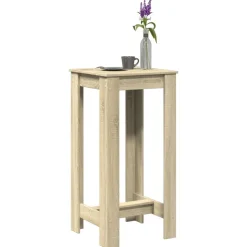 vidaXL Bartafel 51x50x103,5 cm bewerkt hout sonoma eikenkleurig